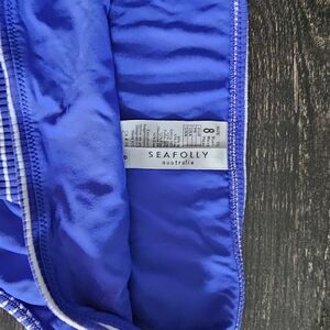 Seafolly Blue Bikini Au Size 8